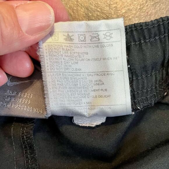 Nike Black White Athletic Pull-on Elastic Shorts Small - Picture 7 of 10
